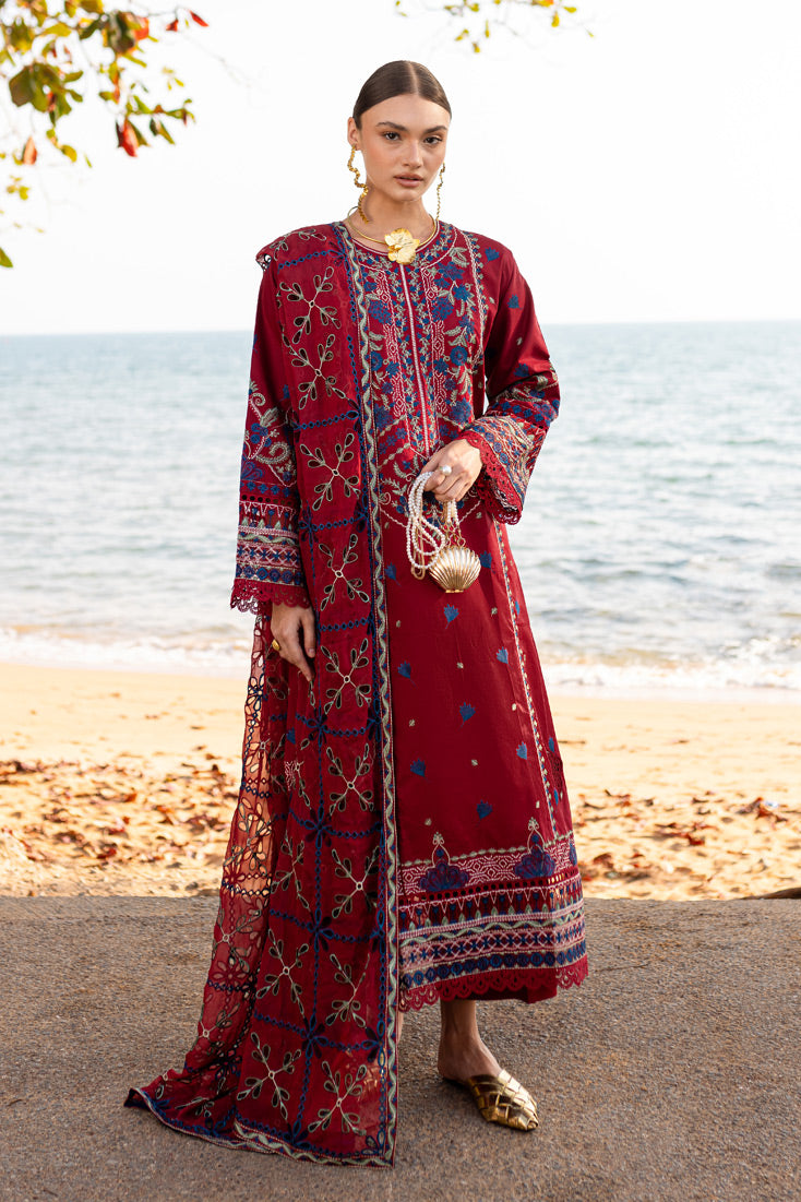 Marjjan | Fasana Lawn | MBL-07 A by Marjjan - Designer Dress - Type: Ladies Clothes - Available at Libayah - 100% Original
