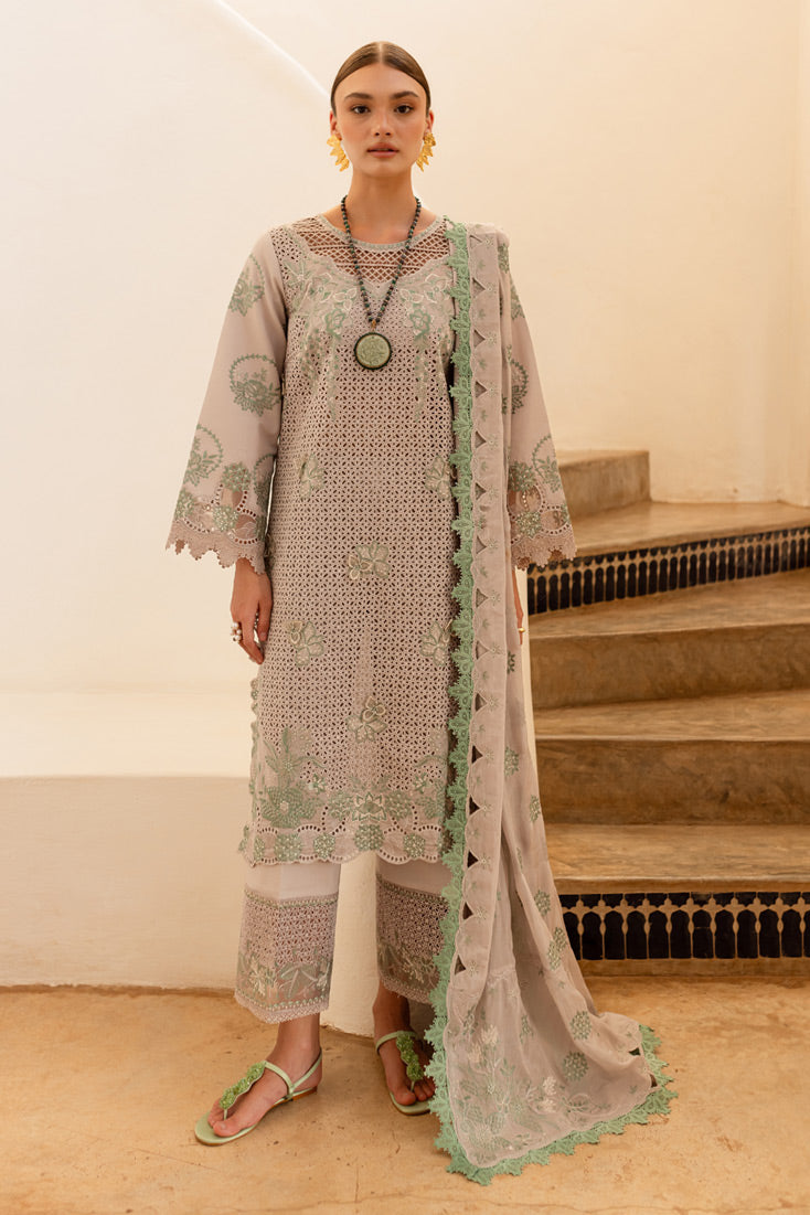 Marjjan | Fasana Lawn | MBL-08 B by Marjjan - Designer Dress - Type: Ladies Clothes - Available at Libayah - 100% Original