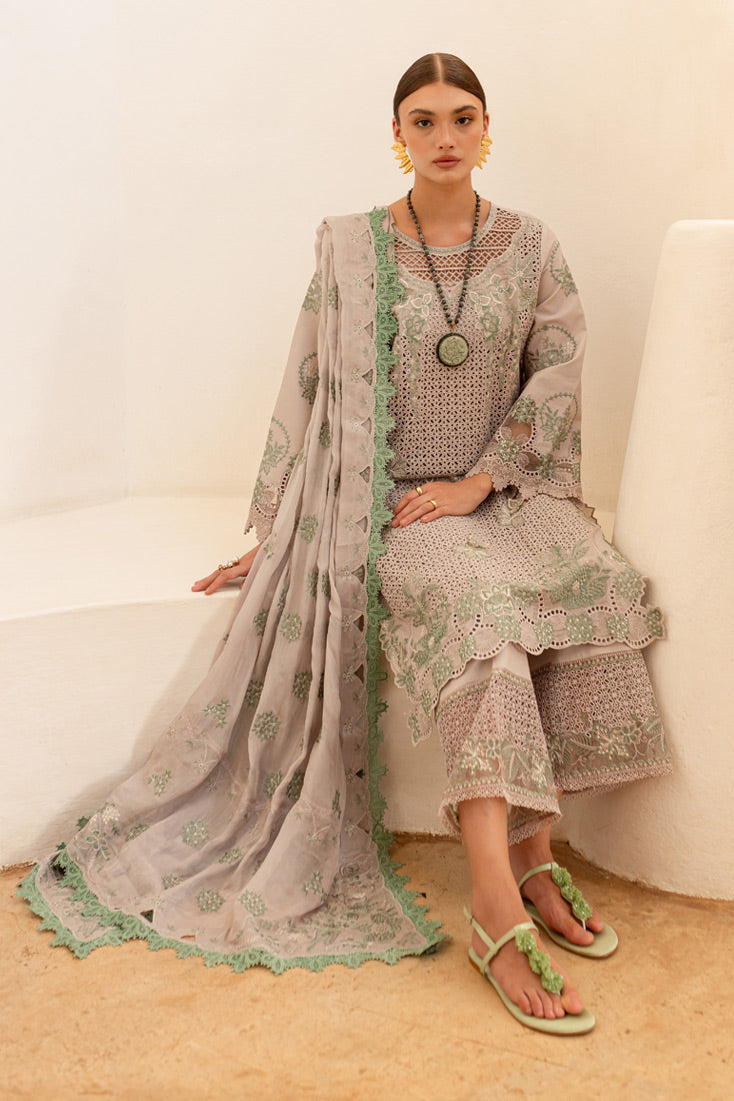 Marjjan | Fasana Lawn | MBL-08 B by Marjjan - Designer Dress - Type: Ladies Clothes - Available at Libayah - 100% Original