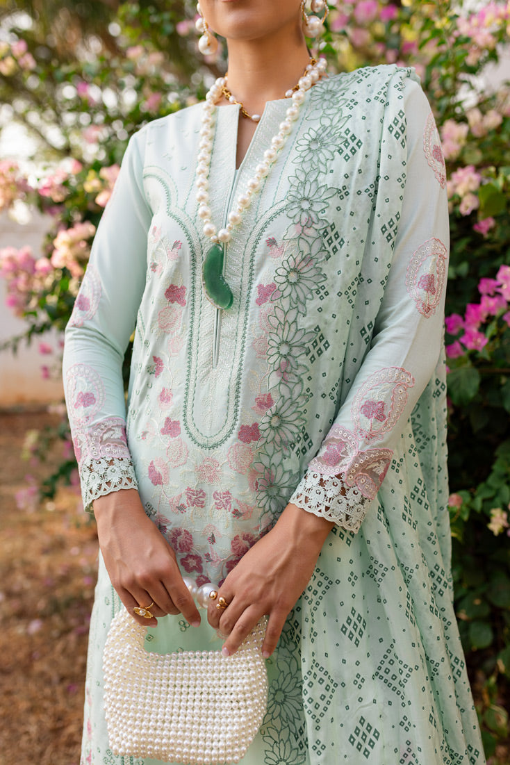Marjjan | Fasana Lawn | MBL-09 A by Marjjan - Designer Dress - Type: Ladies Clothes - Available at Libayah - 100% Original