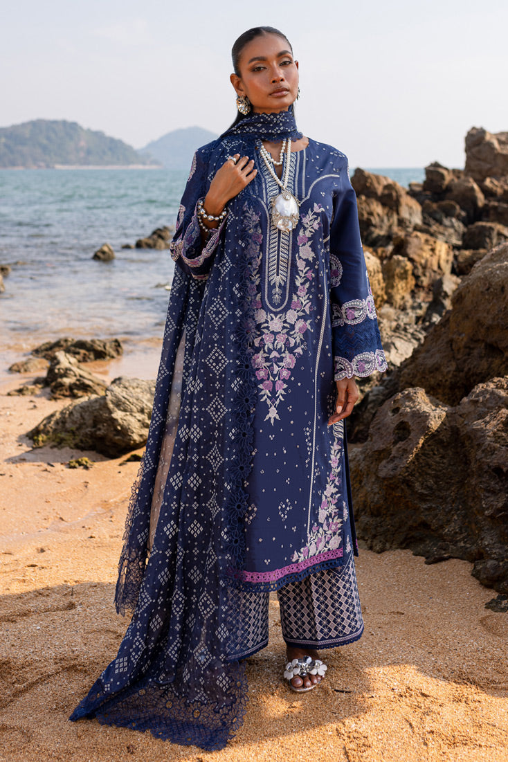 Marjjan | Fasana Lawn | MBL-09 B by Marjjan - Designer Dress - Type: Ladies Clothes - Available at Libayah - 100% Original