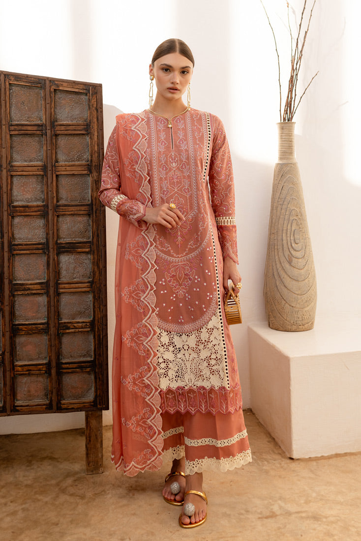 Marjjan | Fasana Lawn | MBL-12 B by Marjjan - Designer Dress - Type: Ladies Clothes - Available at Libayah - 100% Original