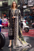 Marjjan | Carnation Lawn | MBL-14 A (BLACK) by Marjjan - Designer Dress - Type: Ladies Clothes - Available at Libayah - 100% Original