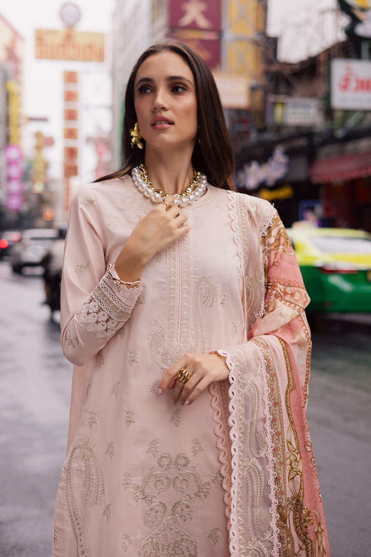 Marjjan | Carnation Lawn | MBL-15 A (PINK) by Marjjan - Designer Dress - Type: Ladies Clothes - Available at Libayah - 100% Original