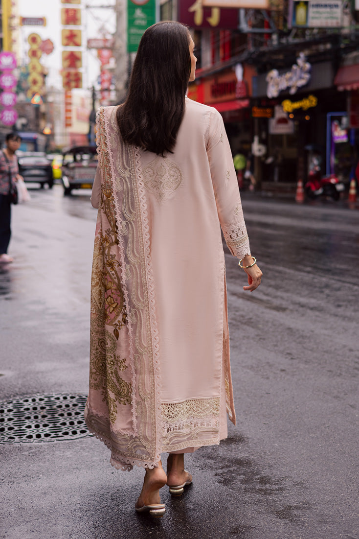 Marjjan | Carnation Lawn | MBL-15 A (PINK) by Marjjan - Designer Dress - Type: Ladies Clothes - Available at Libayah - 100% Original