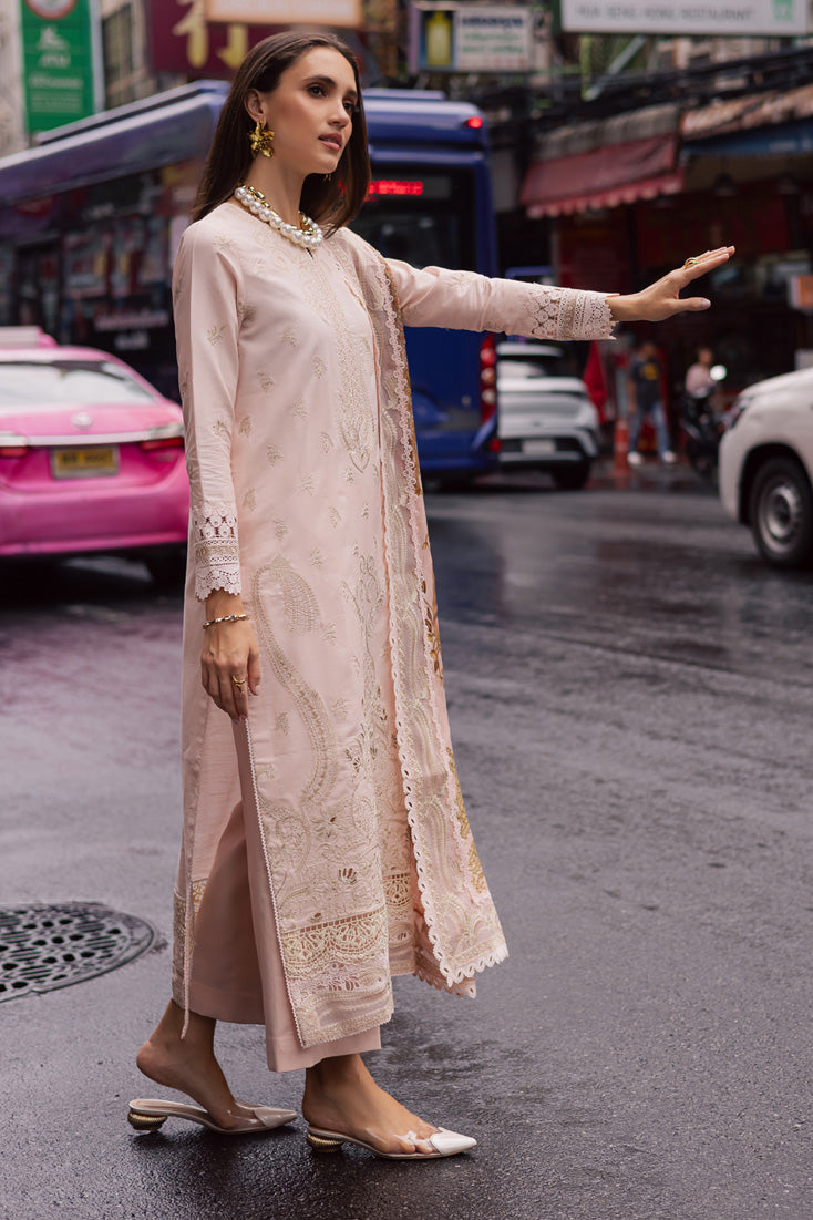 Marjjan | Carnation Lawn | MBL-15 A (PINK) by Marjjan - Designer Dress - Type: Ladies Clothes - Available at Libayah - 100% Original