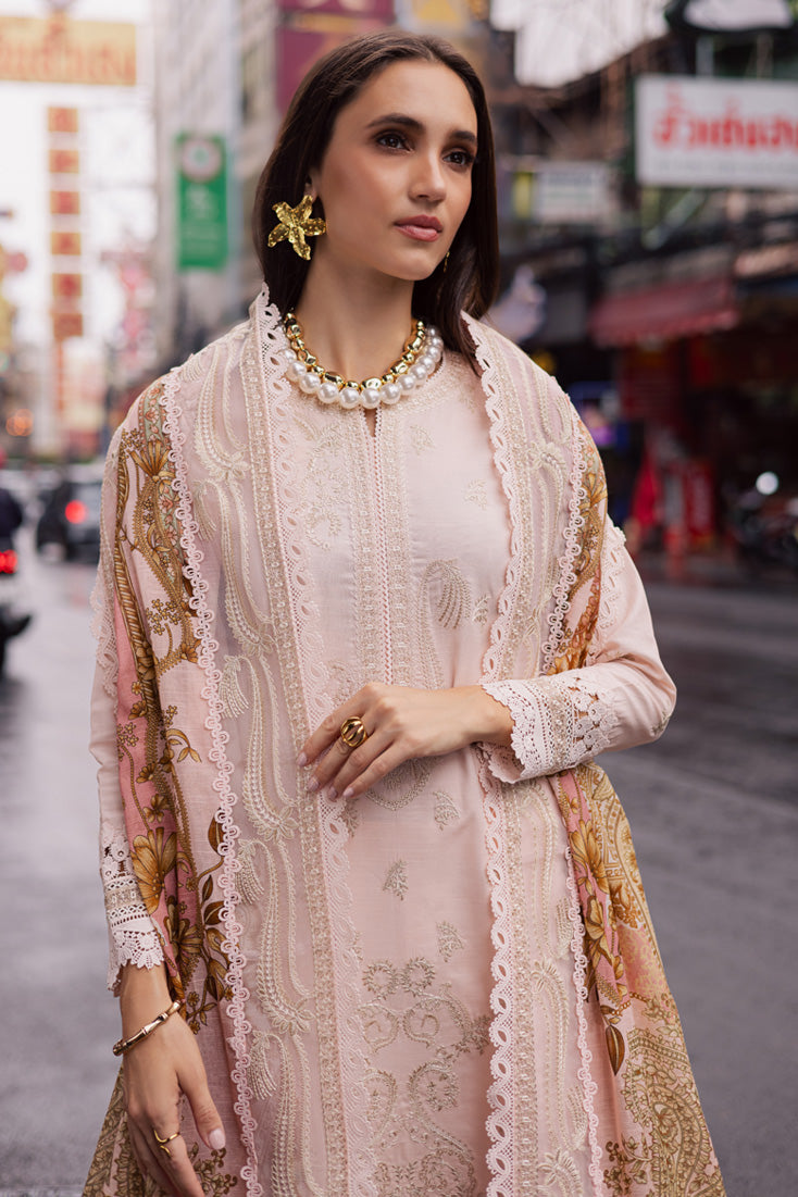 Marjjan | Carnation Lawn | MBL-15 A (PINK) by Marjjan - Designer Dress - Type: Ladies Clothes - Available at Libayah - 100% Original