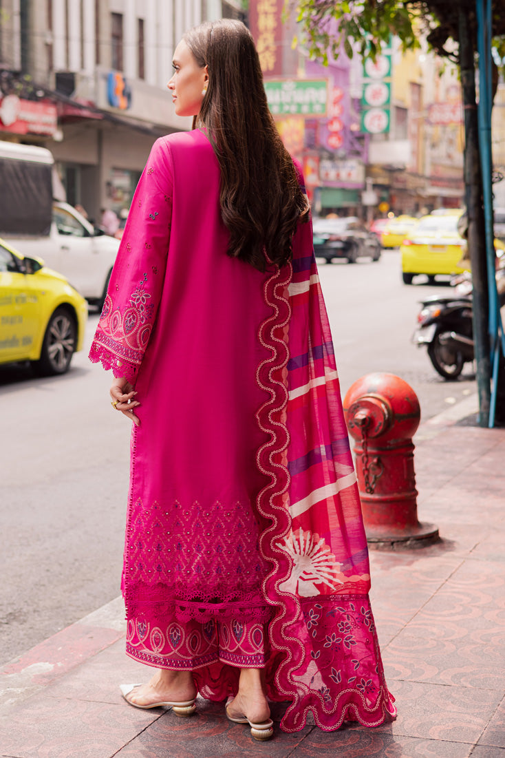 Marjjan | Carnation Lawn | MBL-17 B (HOT PINK) by Marjjan - Designer Dress - Type: Ladies Clothes - Available at Libayah - 100% Original