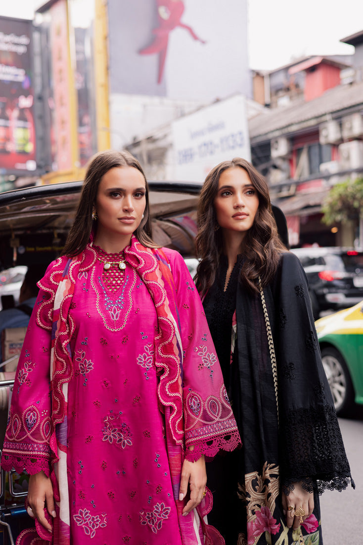 Marjjan | Carnation Lawn | MBL-17 B (HOT PINK) by Marjjan - Designer Dress - Type: Ladies Clothes - Available at Libayah - 100% Original