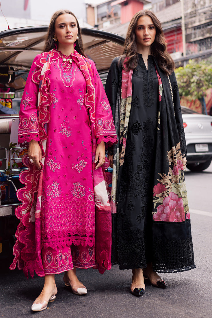 Marjjan | Carnation Lawn | MBL-17 B (HOT PINK) by Marjjan - Designer Dress - Type: Ladies Clothes - Available at Libayah - 100% Original
