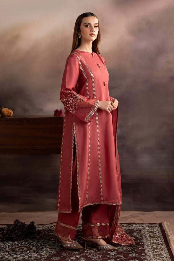 Maria B | Pre fall Dresses | MBS-W25-01 A by Maria B - Designer Dress  - Type : Ladies Clothes - Available at Libayah - 100% Original 