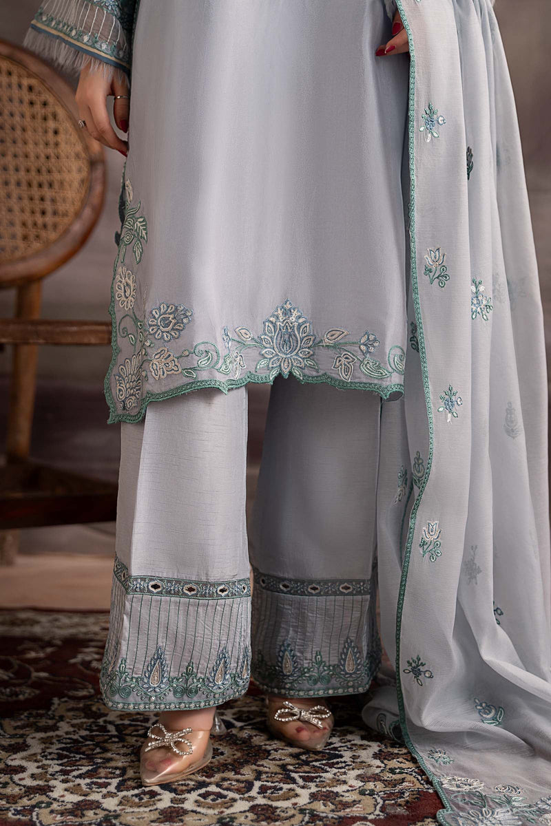 Maria B | Pre fall Dresses |  MBS-W25-07 L by Maria B - Designer Dress  - Type : Ladies Clothes - Available at Libayah - 100% Original 