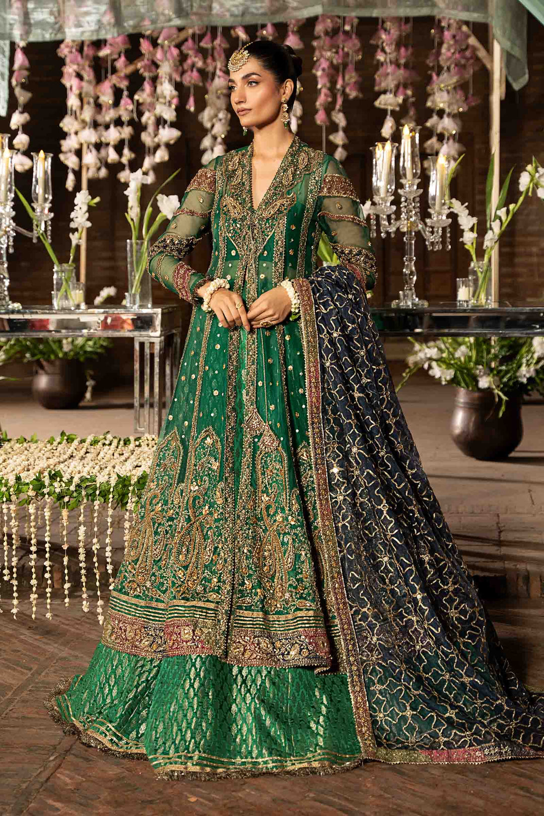 Maria B | Bridal Couture | Shyla by Maria B - Designer Dress - Type: Ladies Clothes - Available at Libayah - 100% Original
