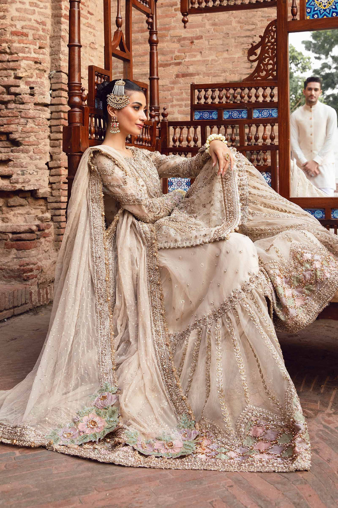Maria B | Bridal Couture | Ishtar by Maria B - Designer Dress - Type: Ladies Clothes - Available at Libayah - 100% Original