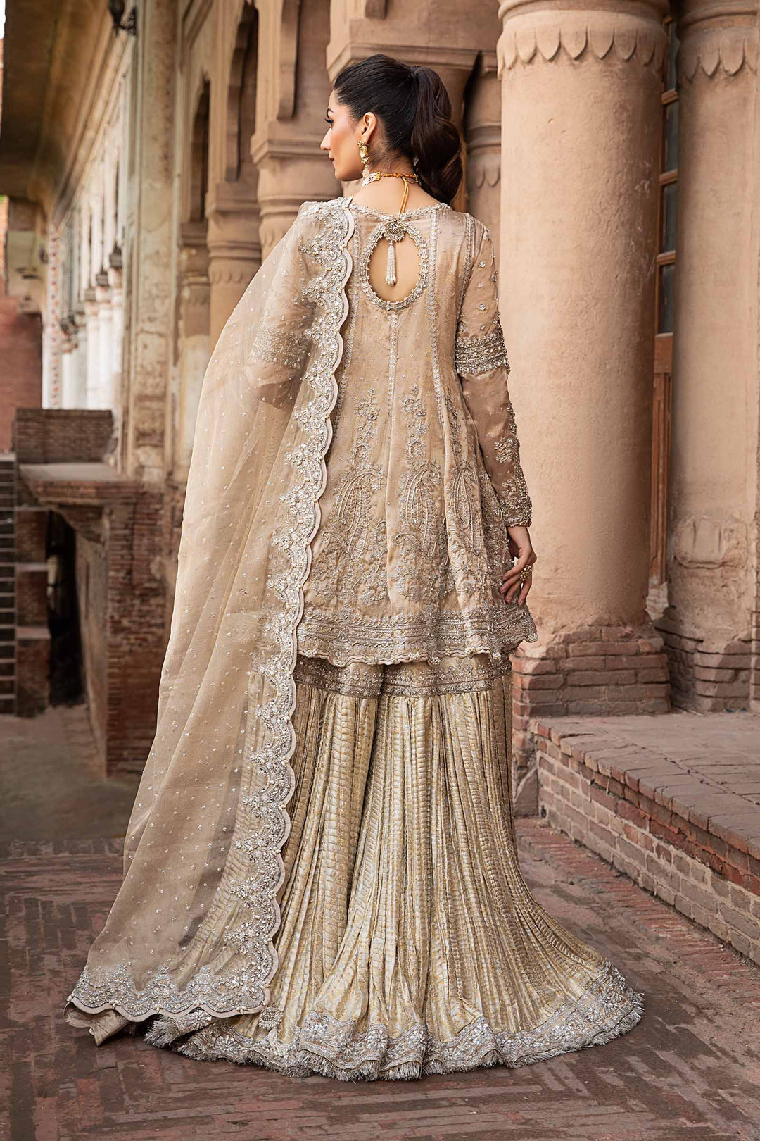 Maria B | Bridal Couture | Oriana by Maria B - Designer Dress - Type: Ladies Clothes - Available at Libayah - 100% Original