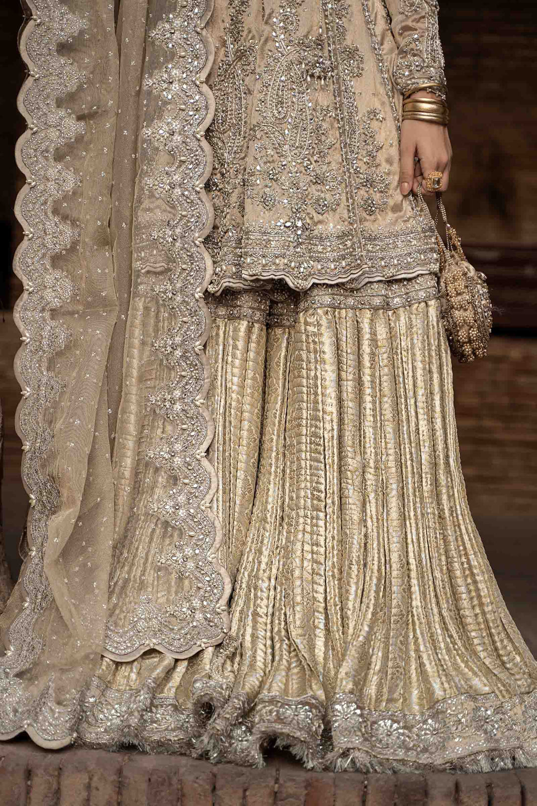 Maria B | Bridal Couture | Oriana by Maria B - Designer Dress - Type: Ladies Clothes - Available at Libayah - 100% Original