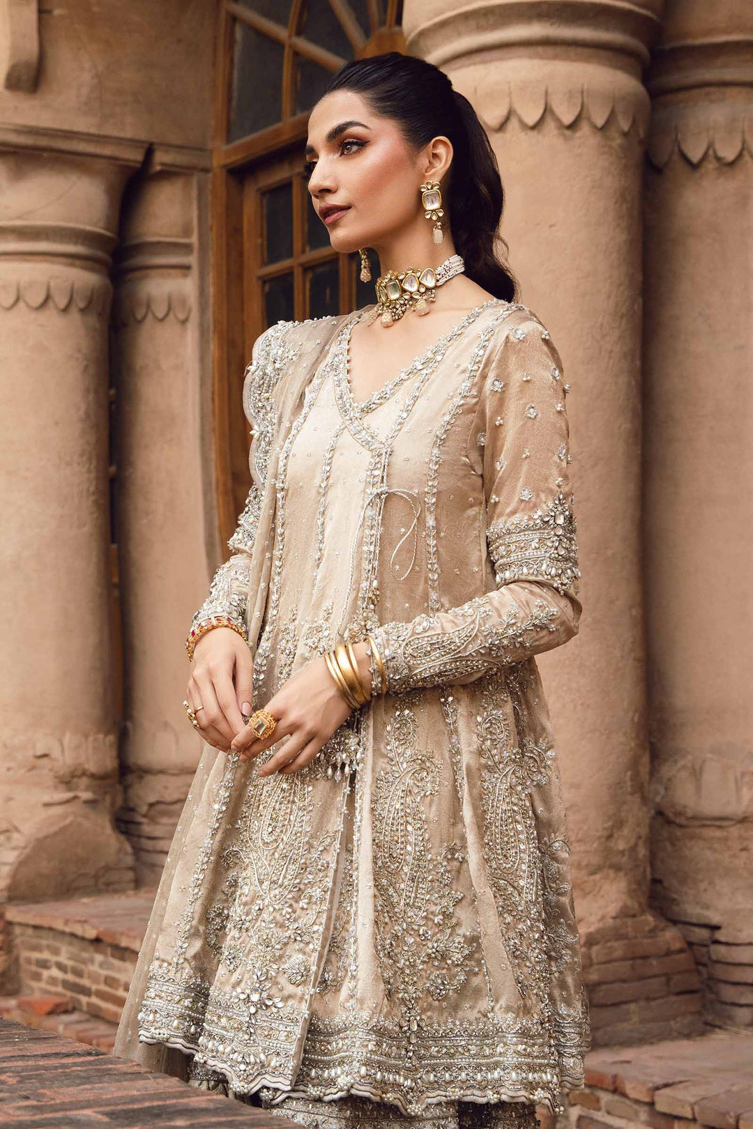 Maria B | Bridal Couture | Oriana by Maria B - Designer Dress - Type: Ladies Clothes - Available at Libayah - 100% Original
