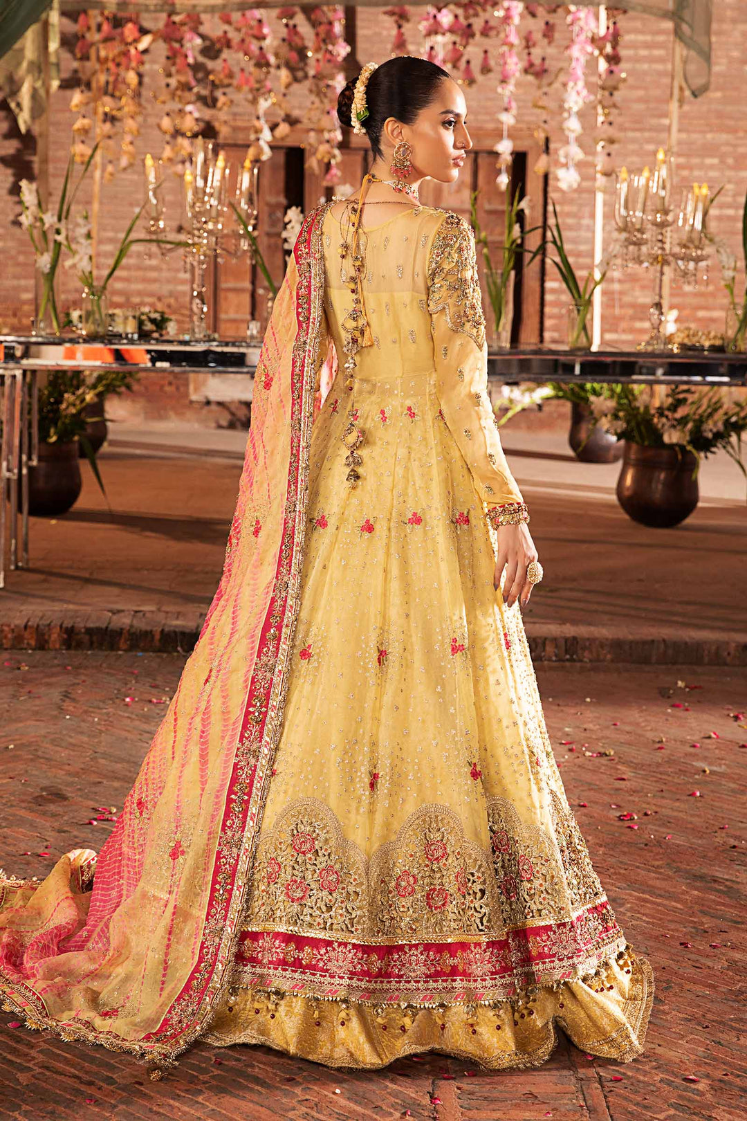 Maria B | Bridal Couture | Oriel by Maria B - Designer Dress - Type: Ladies Clothes - Available at Libayah - 100% Original