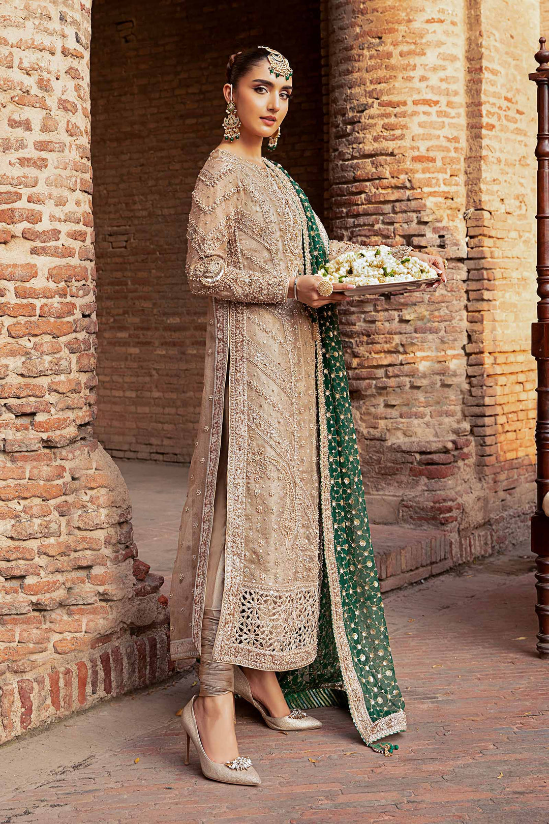 Maria B | Bridal Couture | Widad by Maria B - Designer Dress - Type: Ladies Clothes - Available at Libayah - 100% Original