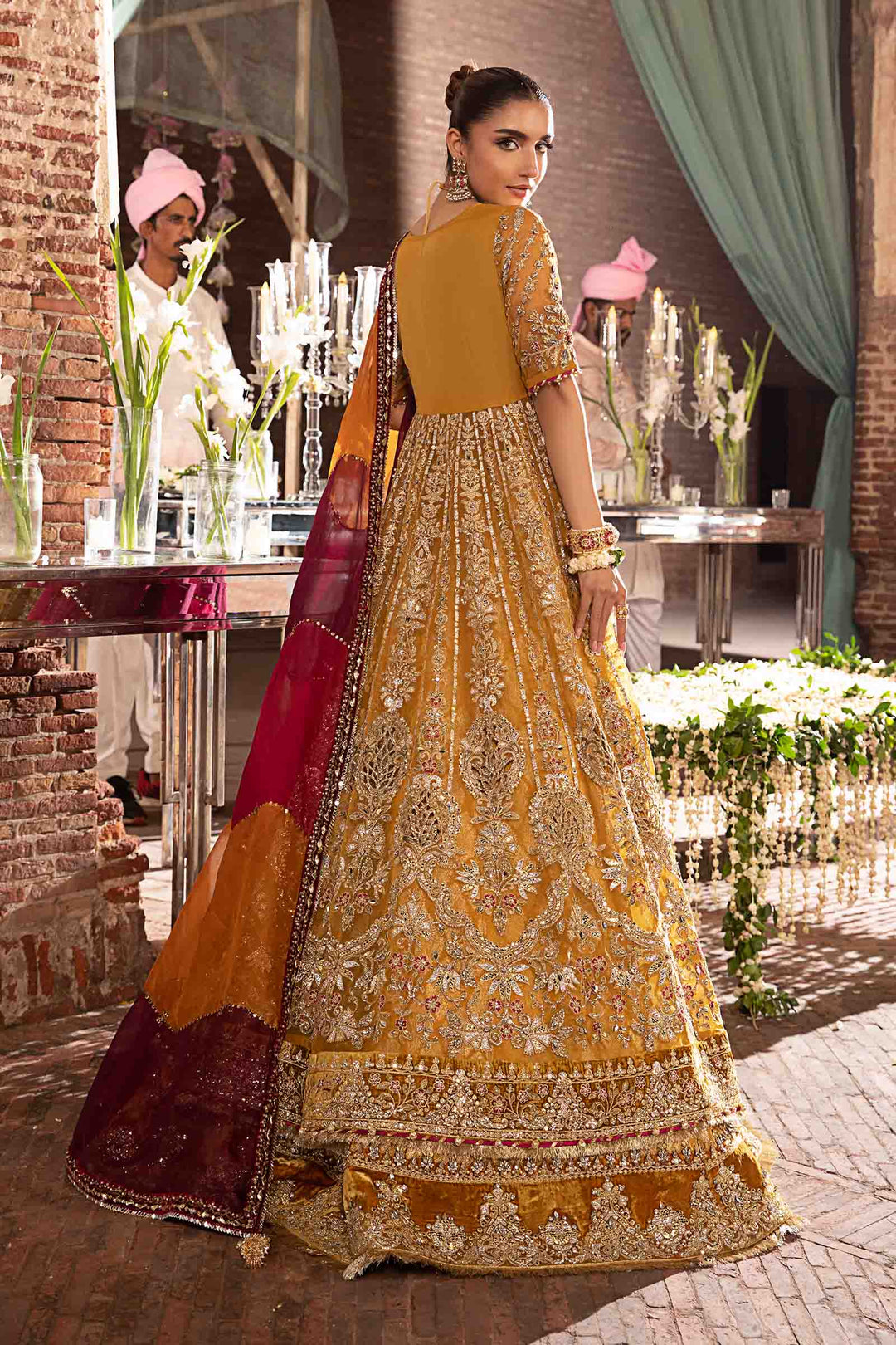 Maria B | Bridal Couture | Zehrin by Maria B - Designer Dress - Type: Ladies Clothes - Available at Libayah - 100% Original