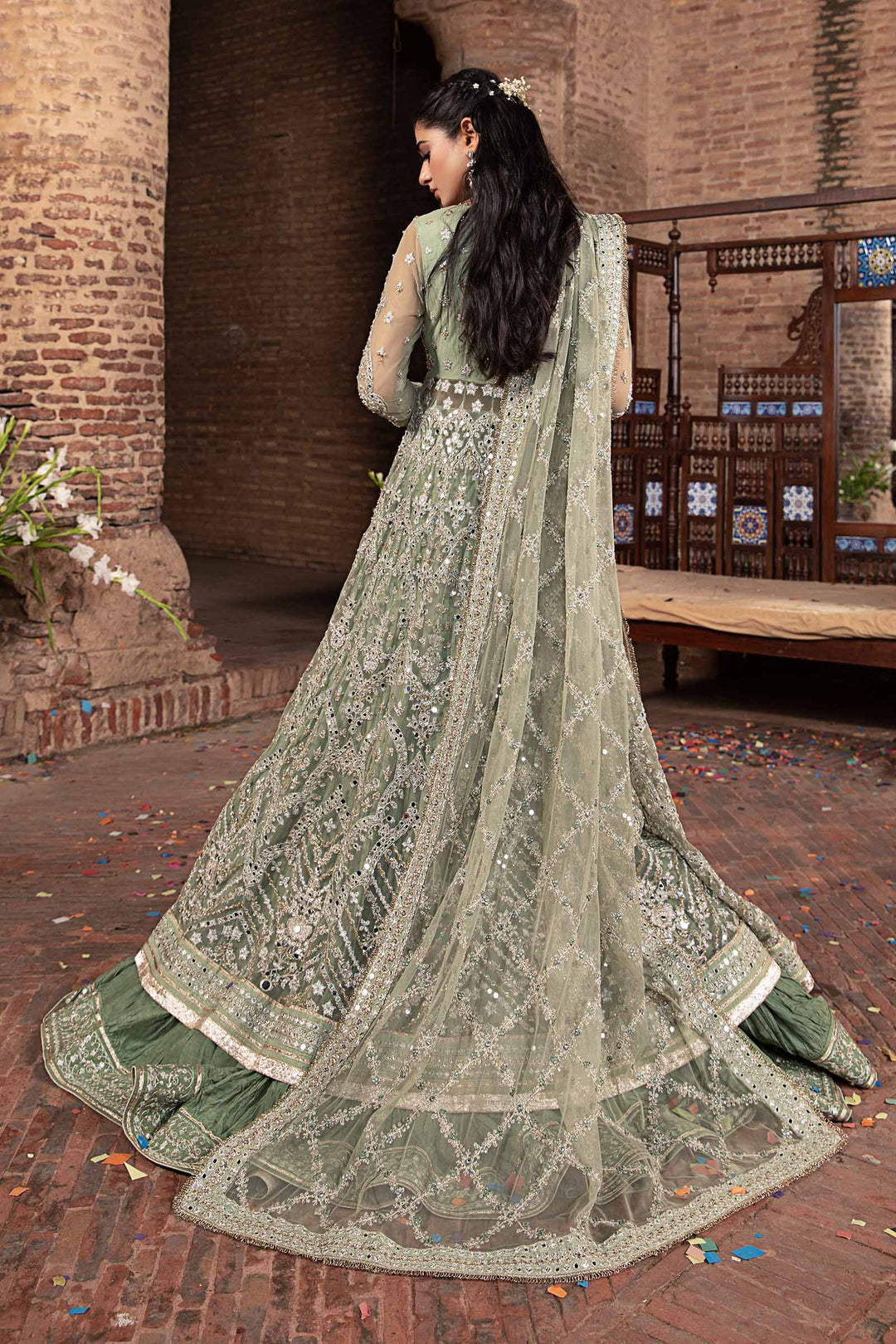 Maria B | Bridal Couture | Sarai by Maria B - Designer Dress - Type: Ladies Clothes - Available at Libayah - 100% Original
