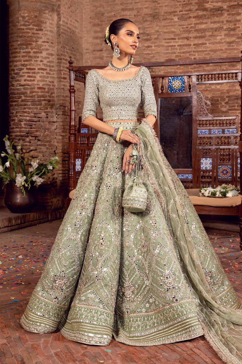 Maria B | Bridal Couture | Sarai by Maria B - Designer Dress - Type: Ladies Clothes - Available at Libayah - 100% Original