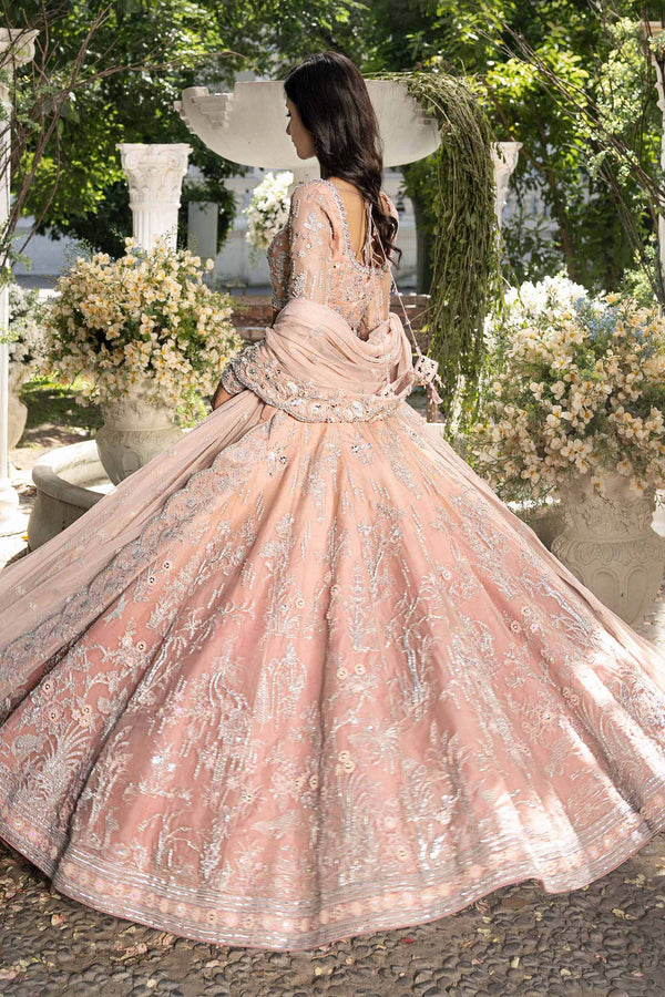 Maria B | Royal Rawa Bridal Couture | Elain - Designer Dress - Type : Ladies Clothes - Available at Libayah - 100% Original