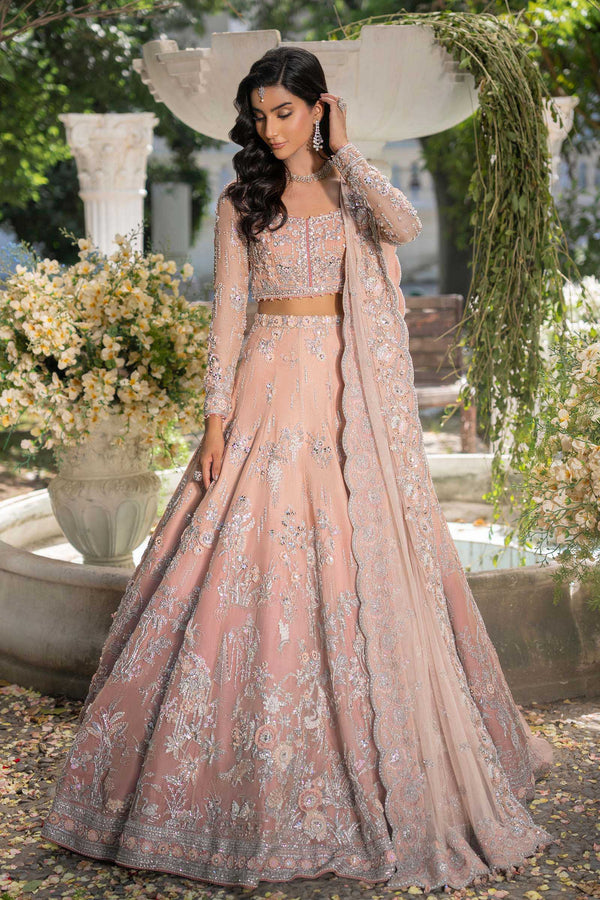Maria B | Royal Rawa Bridal Couture | Elain - Designer Dress - Type : Ladies Clothes - Available at Libayah - 100% Original
