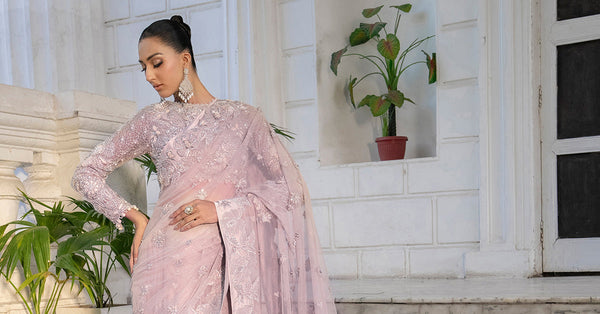 Maria B | Royal Rawa Bridal Couture | Rezan - Designer Dress - Type : Ladies Clothes - Available at Libayah - 100% Original