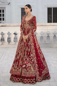 Maria B | Royal Rawa Bridal Couture | Raizel - Designer Dress - Type : Ladies Clothes - Available at Libayah - 100% Original