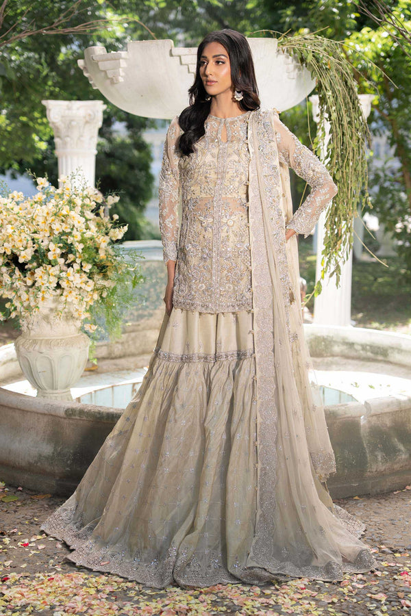 Maria B | Royal Rawa Bridal Couture | Amaris - Designer Dress - Type : Ladies Clothes - Available at Libayah - 100% Original