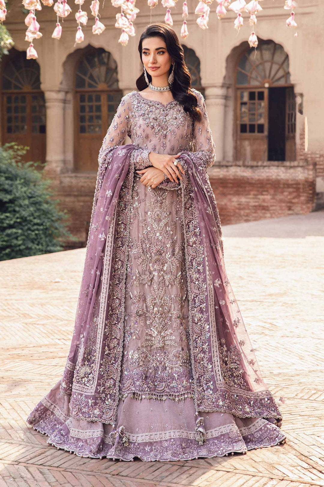 Maria B | Bridal Couture | Pinar by Maria B - Designer Dress - Type: Ladies Clothes - Available at Libayah - 100% Original