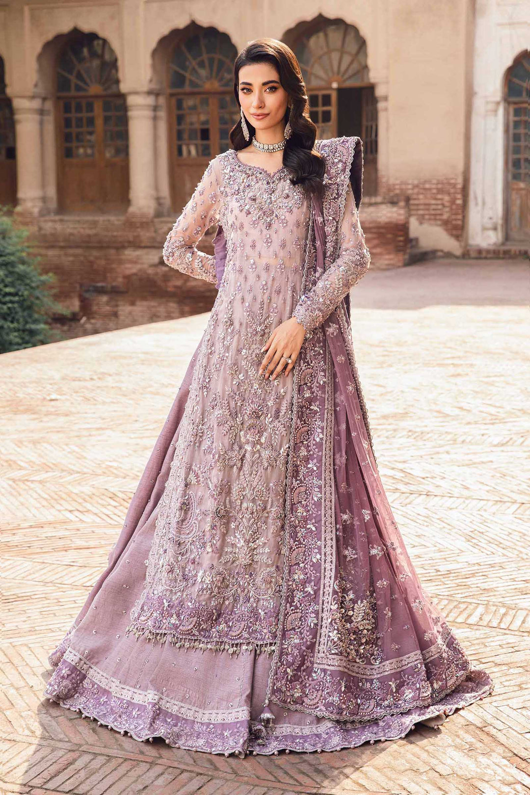 Maria B | Bridal Couture | Pinar by Maria B - Designer Dress - Type: Ladies Clothes - Available at Libayah - 100% Original