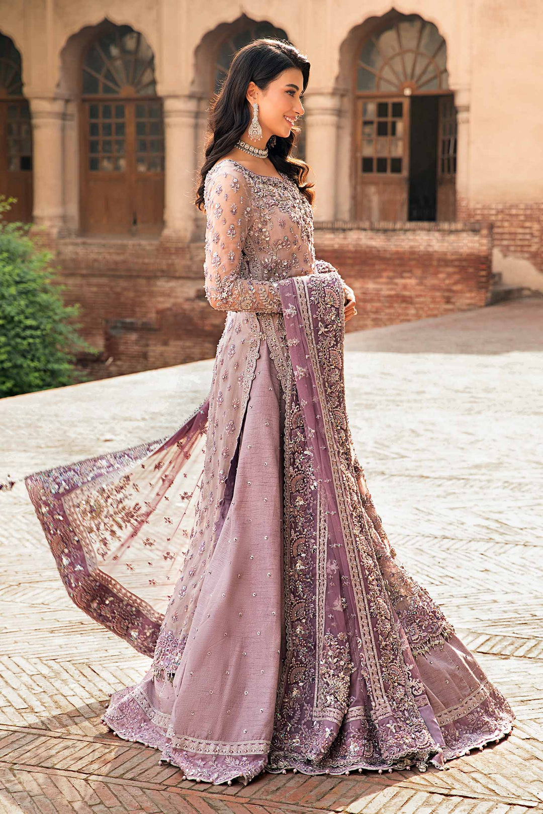 Maria B | Bridal Couture | Pinar by Maria B - Designer Dress - Type: Ladies Clothes - Available at Libayah - 100% Original