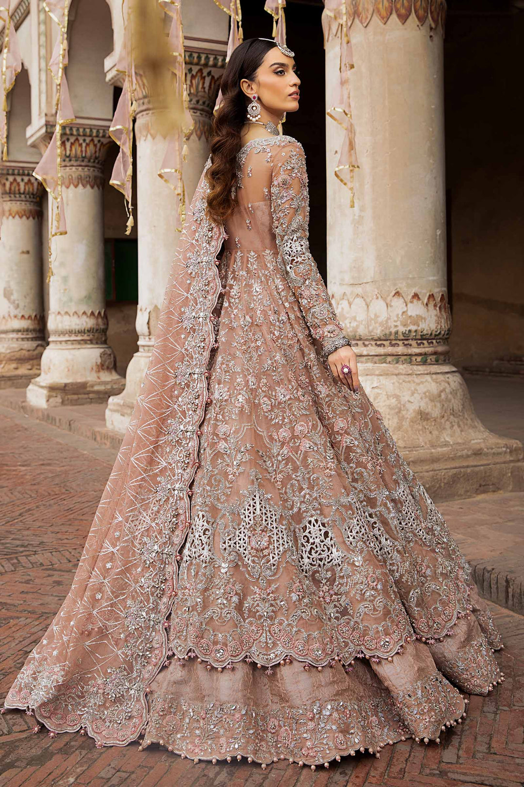 Maria B | Bridal Couture | Diyora by Maria B - Designer Dress - Type: Ladies Clothes - Available at Libayah - 100% Original