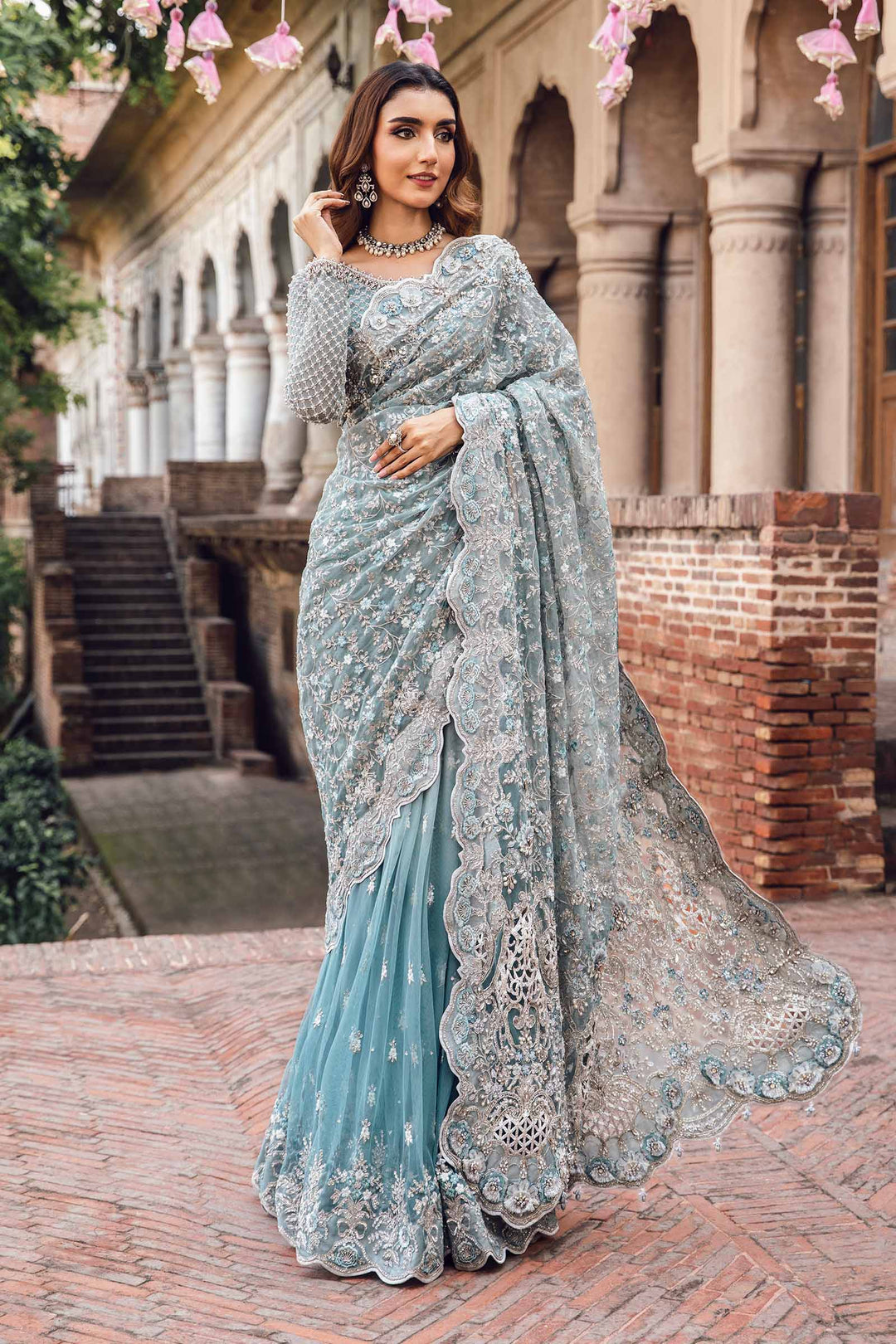 Maria B | Bridal Couture | Mabel by Maria B - Designer Dress - Type: Ladies Clothes - Available at Libayah - 100% Original