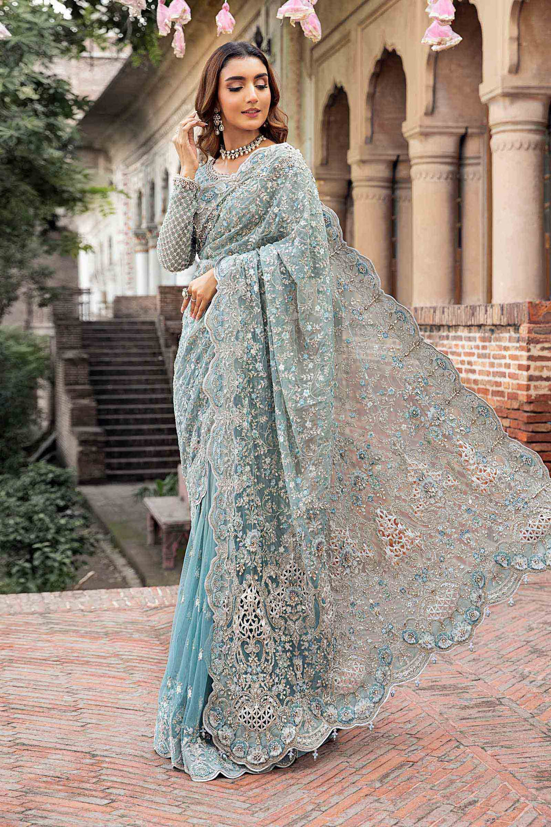 Maria B | Bridal Couture | Mabel by Maria B - Designer Dress - Type: Ladies Clothes - Available at Libayah - 100% Original