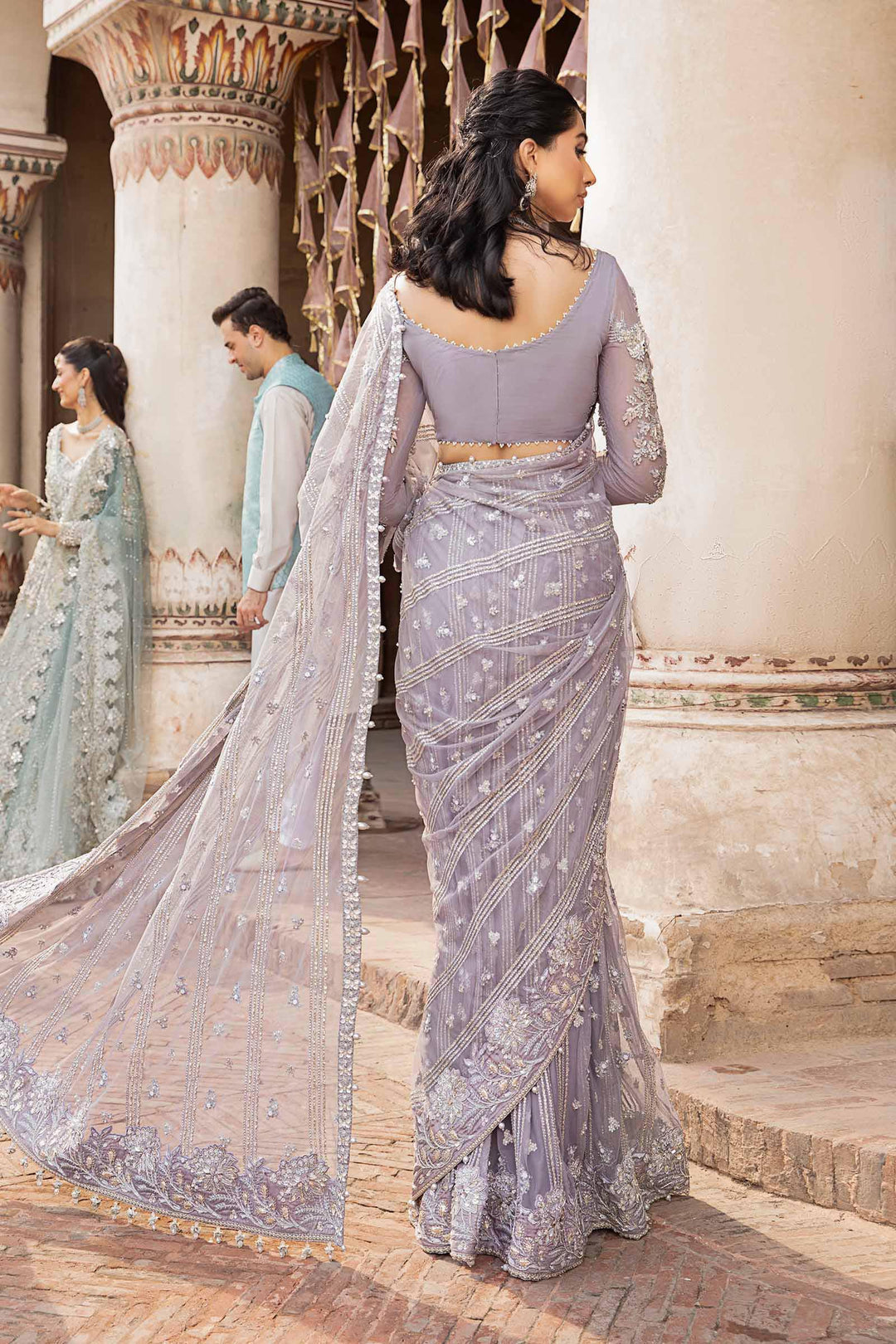 Maria B | Bridal Couture | Ifora by Maria B - Designer Dress - Type: Ladies Clothes - Available at Libayah - 100% Original
