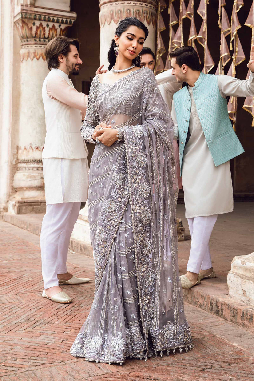 Maria B | Bridal Couture | Ifora by Maria B - Designer Dress - Type: Ladies Clothes - Available at Libayah - 100% Original