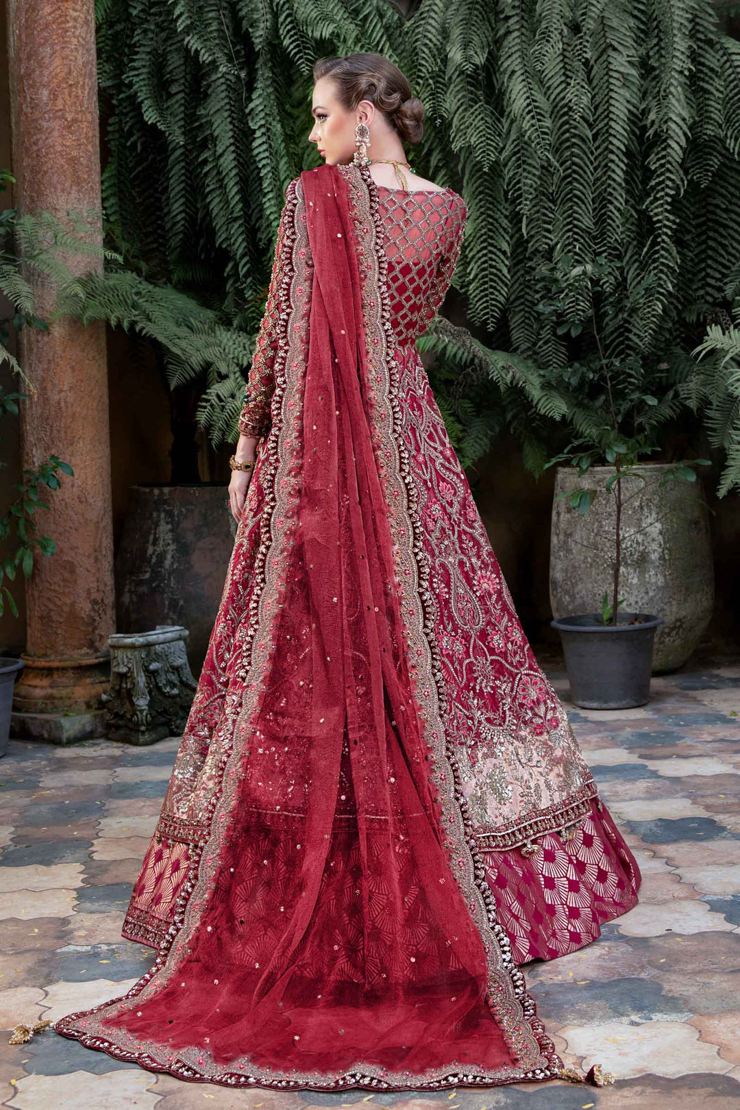 Maria B | Bridal Couture | Navera by Maria B - Designer Dress - Type: Ladies Clothes - Available at Libayah - 100% Original