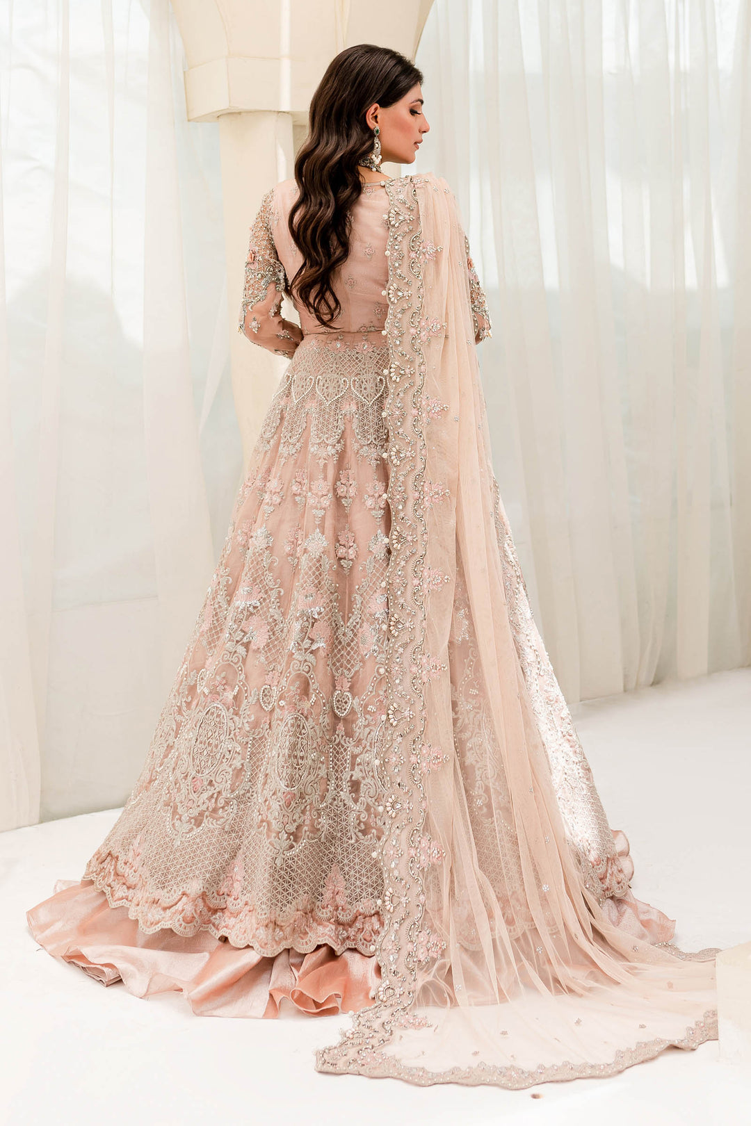 Maria B | Bridal Couture | MC-902 by Maria B - Designer Dress - Type: Ladies Clothes - Available at Libayah - 100% Original