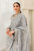 Maria B | Bridal Couture | Ice Blue MC-908 by Maria B - Designer Dress - Type: Ladies Clothes - Available at Libayah - 100% Original