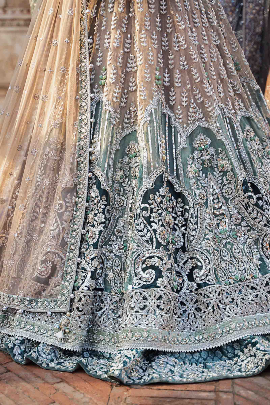 Maria B | Bridal Couture | Mehrinoz by Maria B - Designer Dress - Type: Ladies Clothes - Available at Libayah - 100% Original