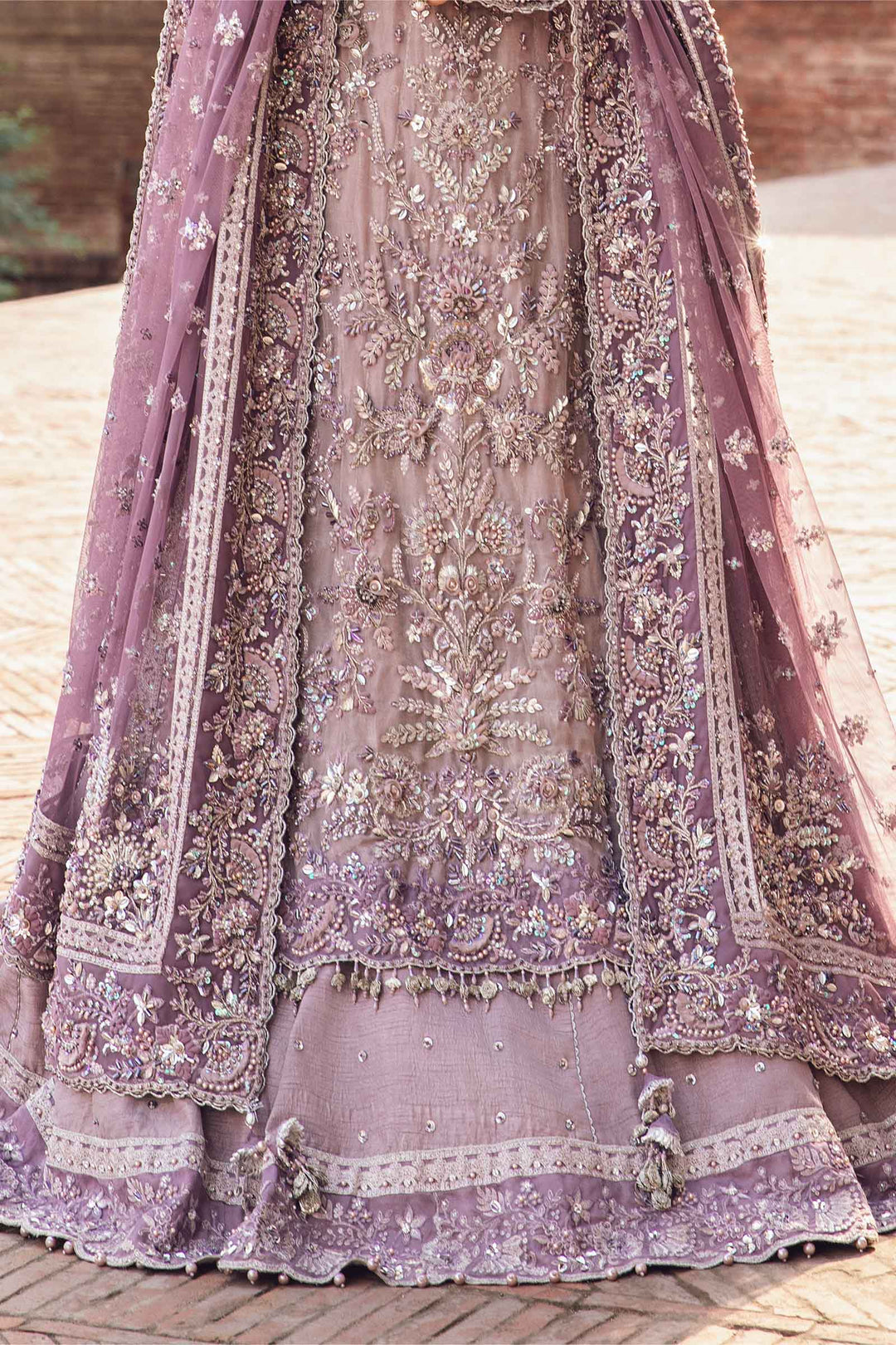 Maria B | Bridal Couture | Pinar by Maria B - Designer Dress - Type: Ladies Clothes - Available at Libayah - 100% Original