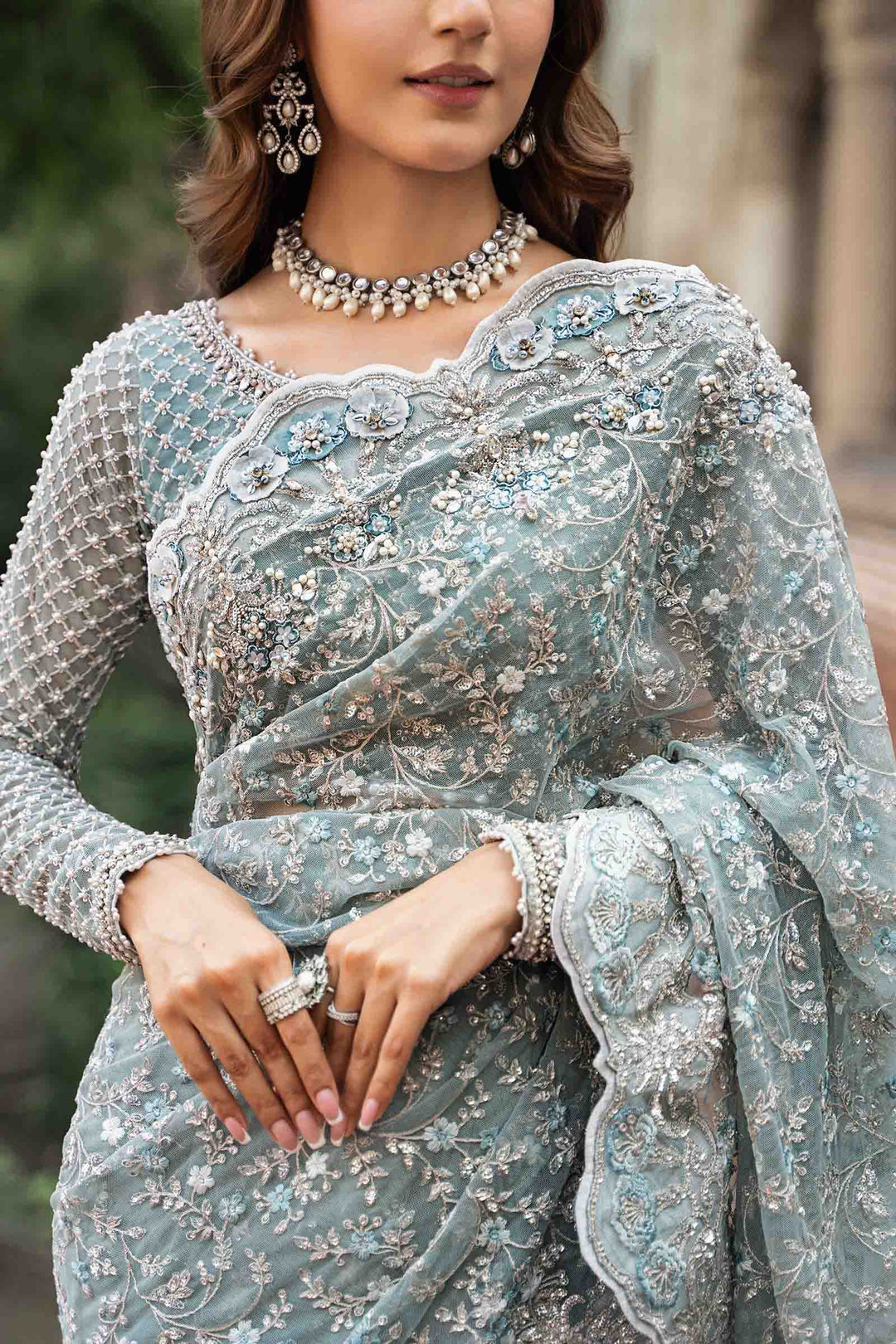 Maria B | Bridal Couture | Mabel by Maria B - Designer Dress - Type: Ladies Clothes - Available at Libayah - 100% Original