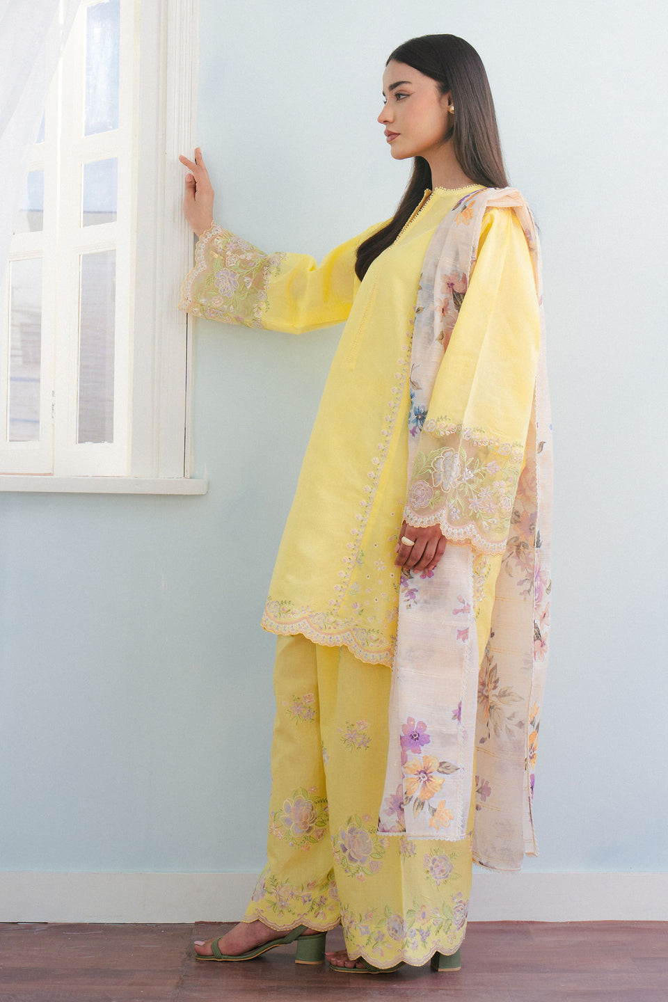 Zara Shahjahan | Coco Lawn 25 | MEADOW-8A by Zara Shahjahan - Designer Dress - Type: Ladies Clothes - Available at Libayah - 100% Original