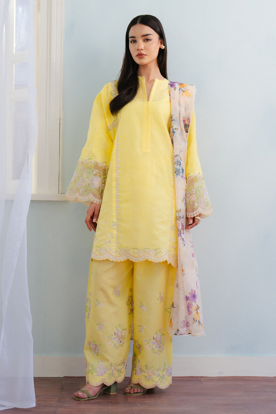 Zara Shahjahan | Coco Lawn 25 | MEADOW-8A by Zara Shahjahan - Designer Dress - Type: Ladies Clothes - Available at Libayah - 100% Original