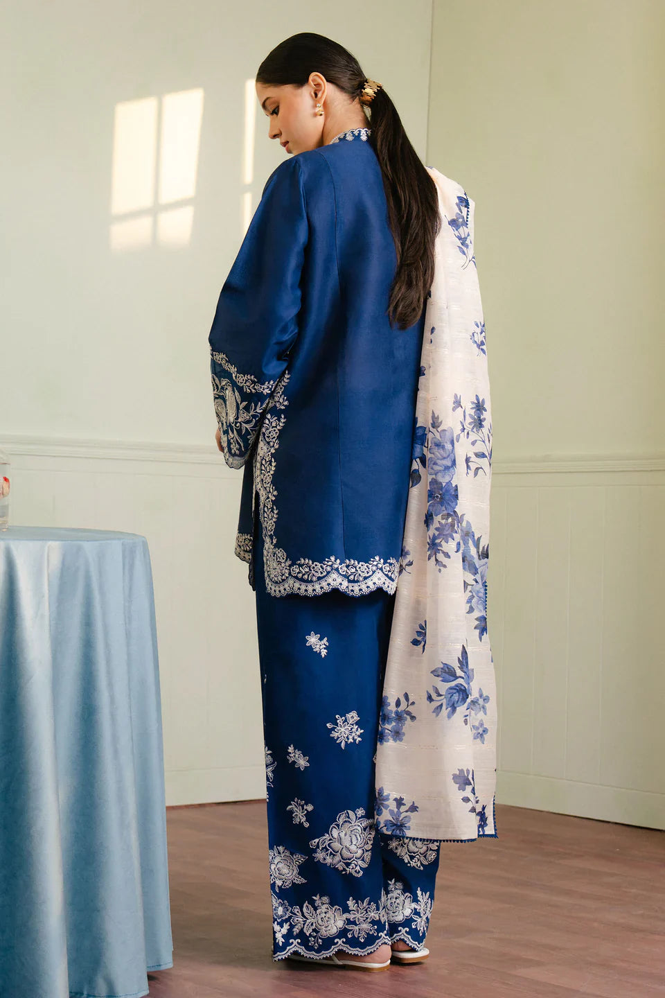 Zara Shahjahan | Coco Lawn 25 | MEADOW-8B by Zara Shahjahan - Designer Dress - Type: Ladies Clothes - Available at Libayah - 100% Original