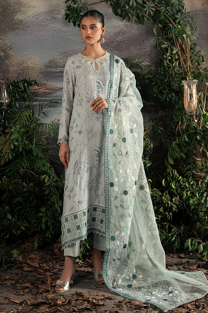 Cross Stitch | Luxe Atelier 24 | MEDALLION TEAL by Cross Stitch - Designer Dress - Type: Ladies Clothes - Available at Libayah - 100% Original