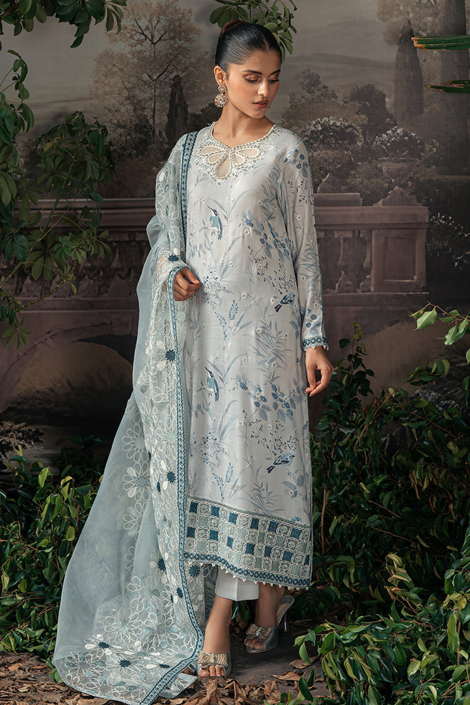 Cross Stitch | Luxe Atelier 24 | MEDALLION TEAL by Cross Stitch - Designer Dress - Type: Ladies Clothes - Available at Libayah - 100% Original